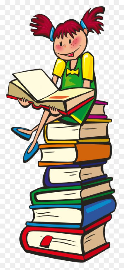 Person Reading Clipart - Clipart Su