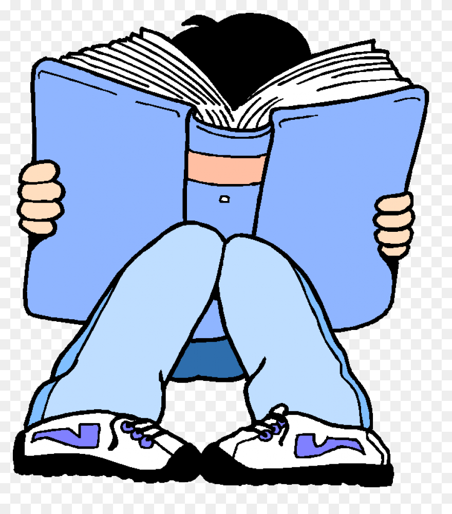 Person Reading Clipart - Clipart Su