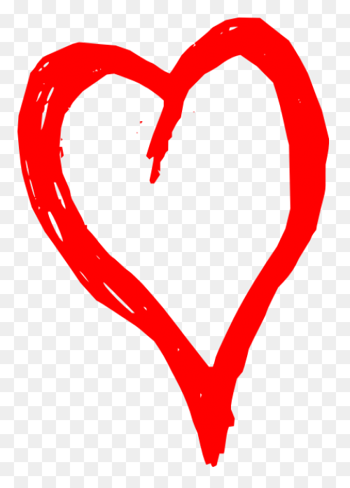 Free Red Heart Transparent Backgrou