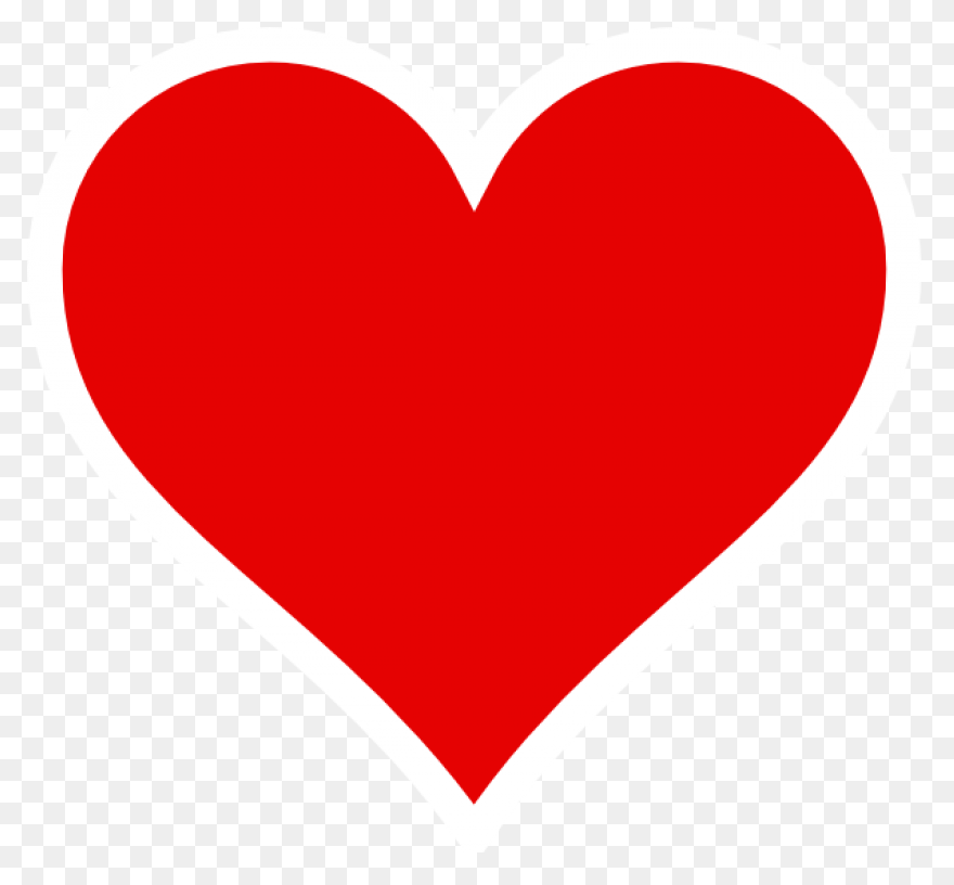 Free Red Heart Transparent Backgrou