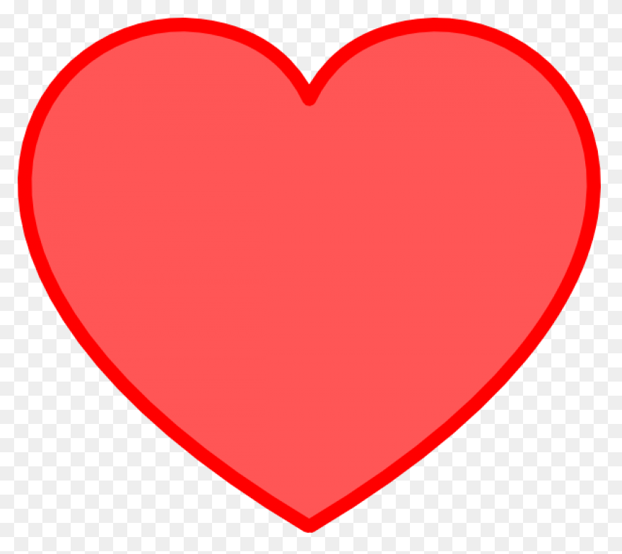 Free Red Heart Transparent Backgrou