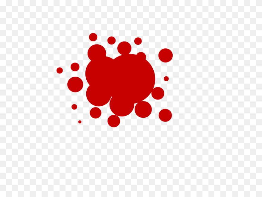 Free Red Paint Splatter Transparent