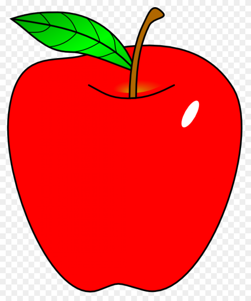 Red Apple Clipart - Free Large Imag