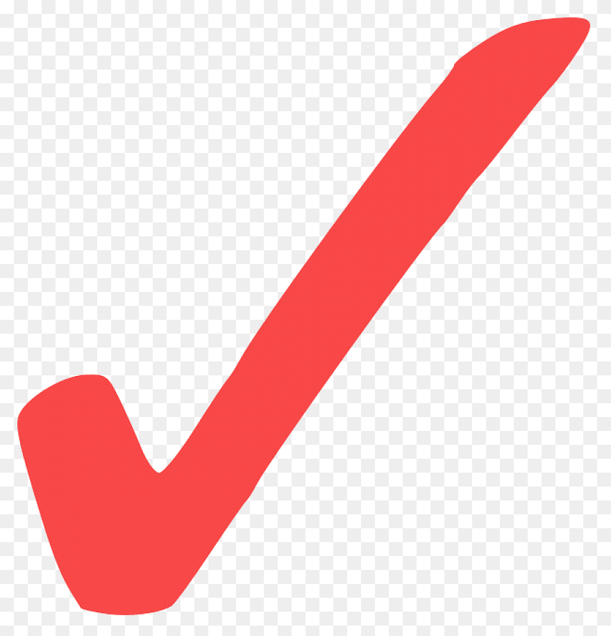 Red Check Mark 7 Icon - Free Red Ch