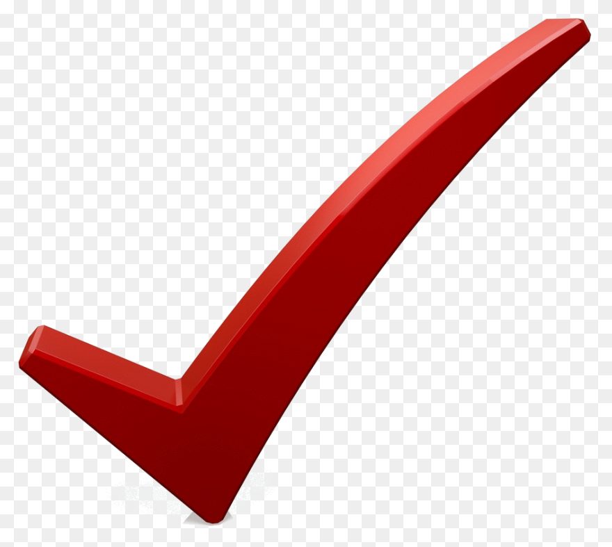Red Check Mark 7 Icon - Free Red Ch
