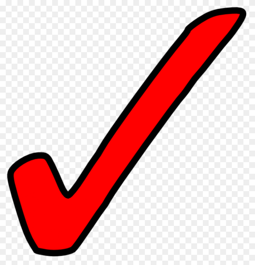 Red Check Mark 7 Icon - Free Red Ch