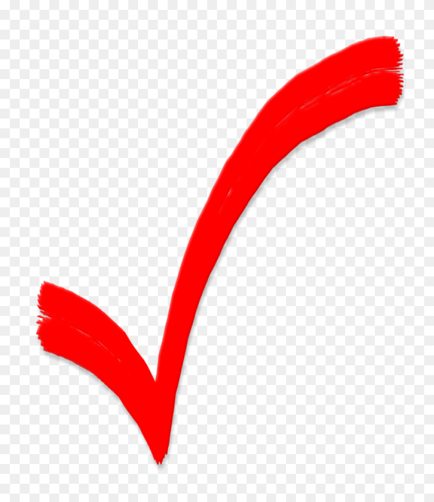 Red Check Mark 7 Icon - Free Red Ch