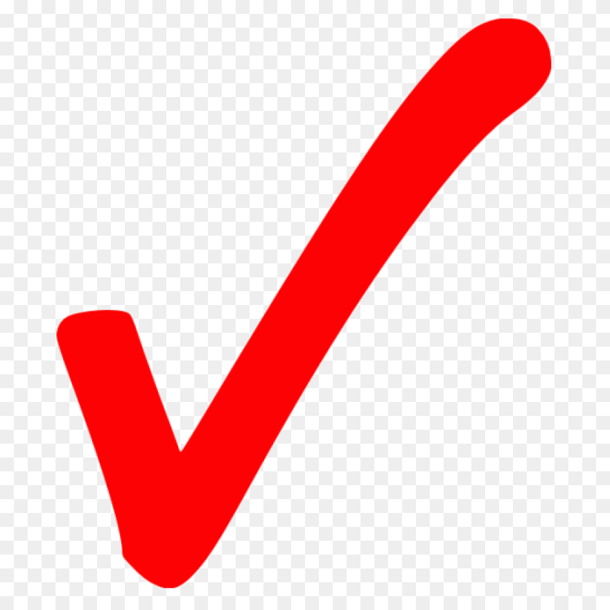 Red Check Mark 7 Icon - Red Check Mark
