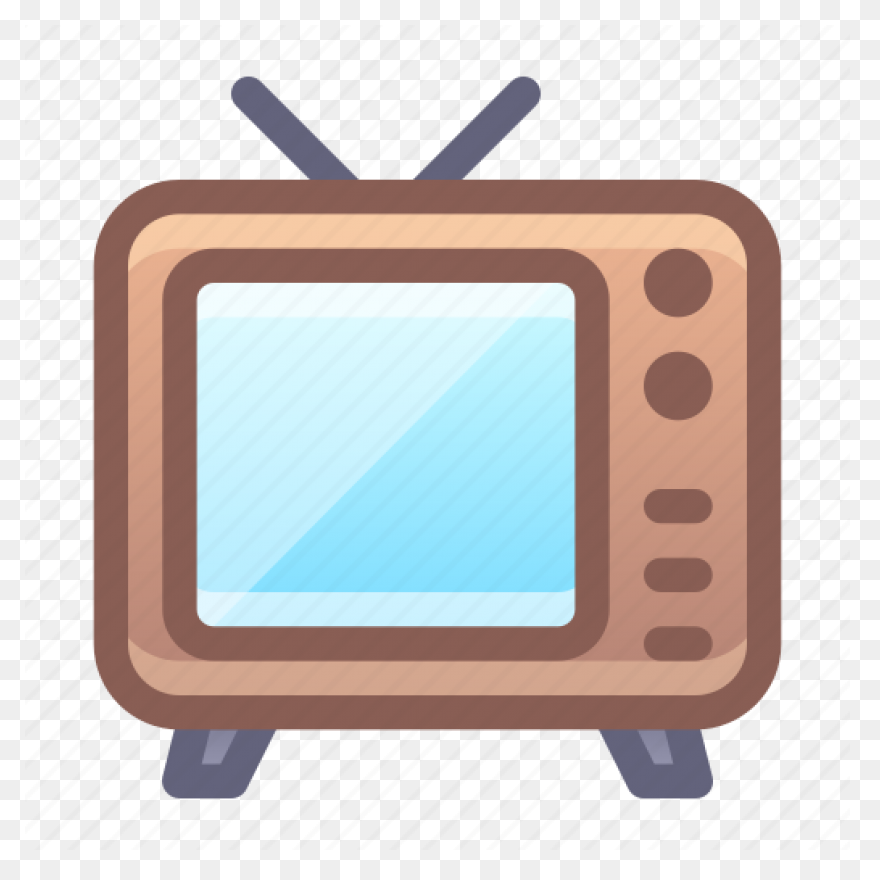 Retro Television Clipart - Clipart 