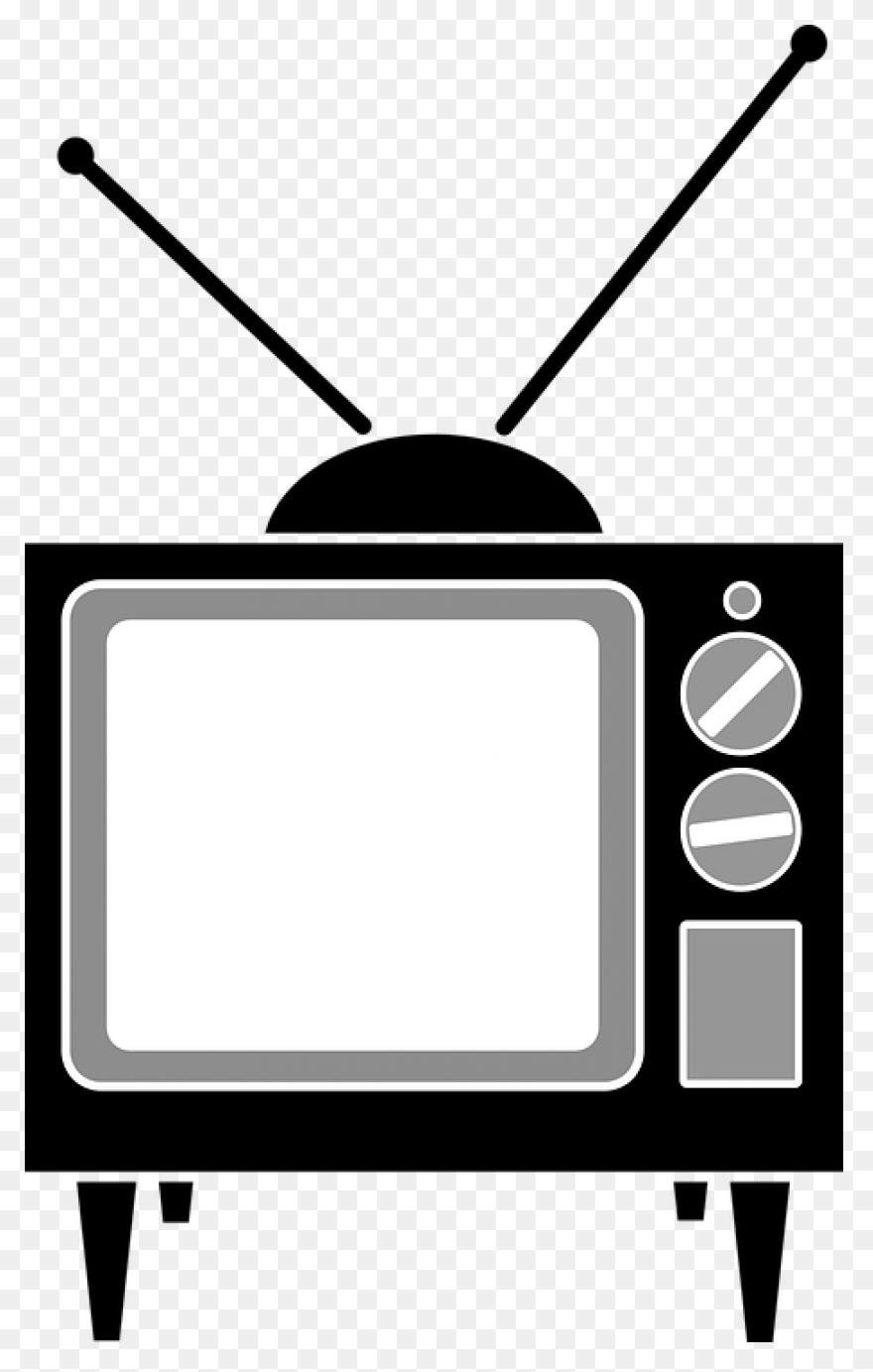 Retro Television Clipart - Clipart 