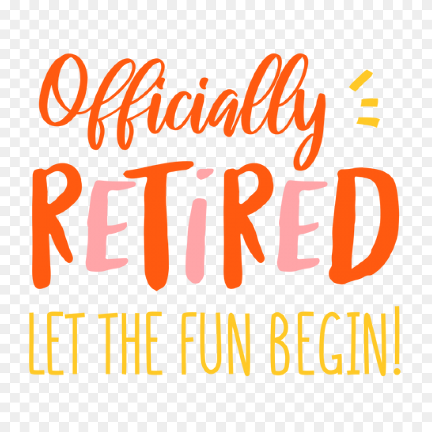 Happy Retirement Png - Free Printab