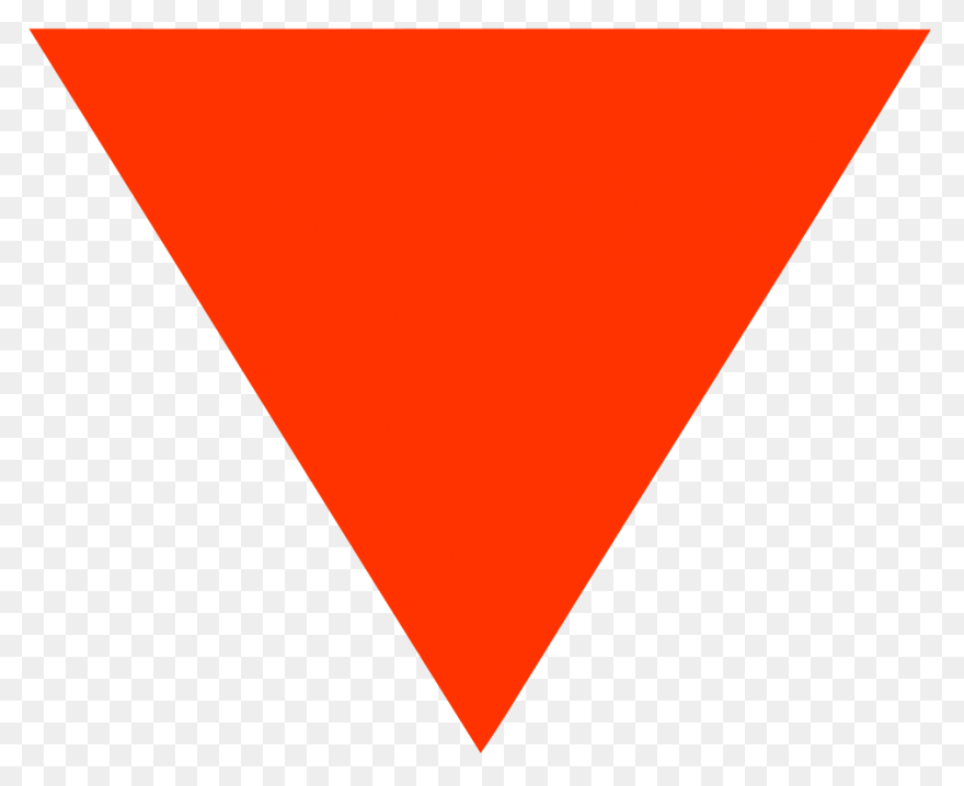 Red Triangle Icon - Free Red Shape 