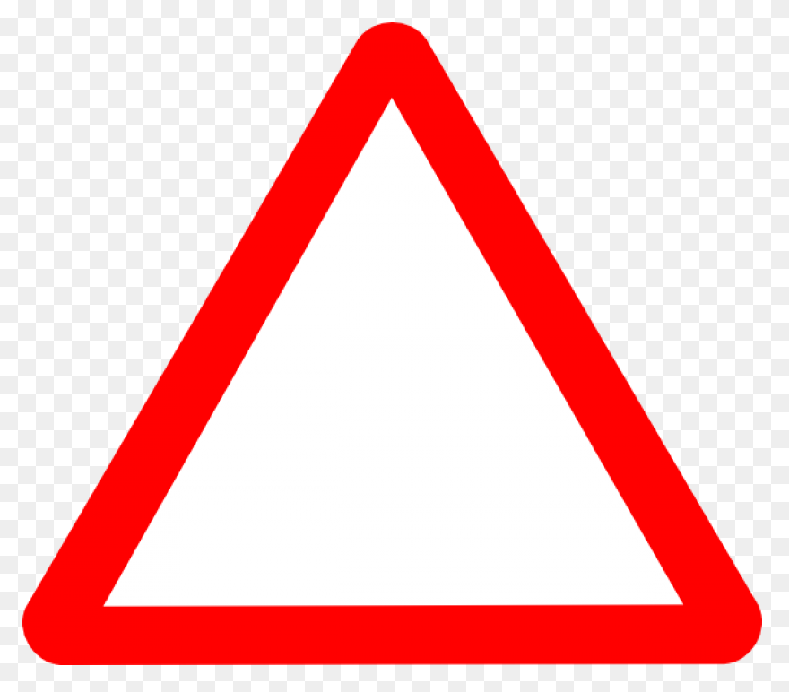 Red Triangle Icon - Free Red Shape 