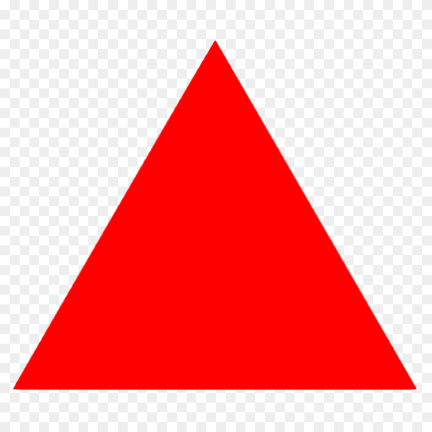 Red Triangle Icon Free Red - Red Triangle