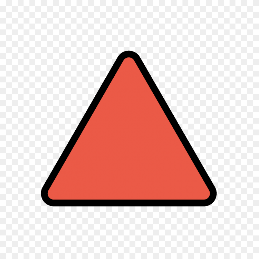 Red Triangle Icon - Free Red Shape 