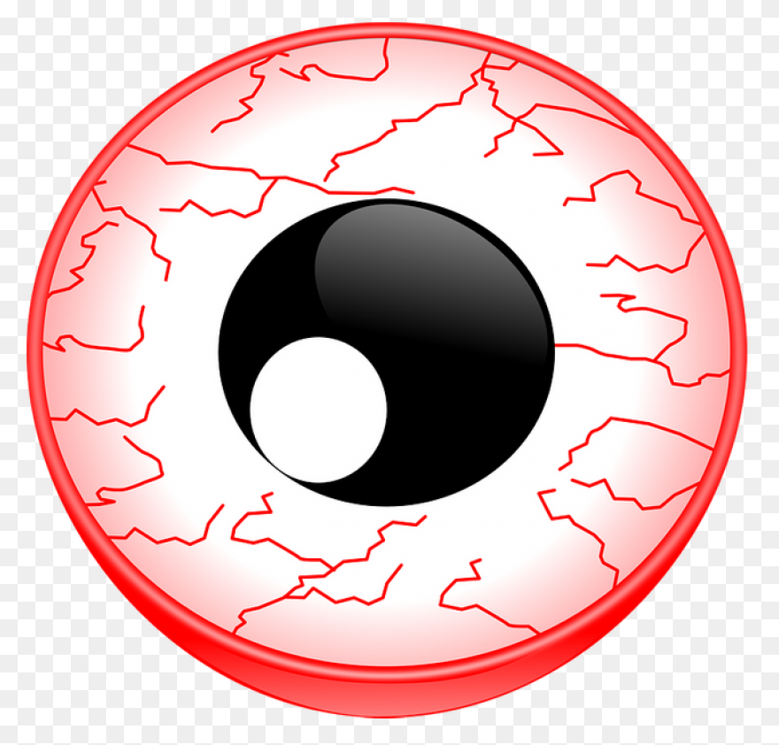 Red Eyes Clipart Festival - Devil E