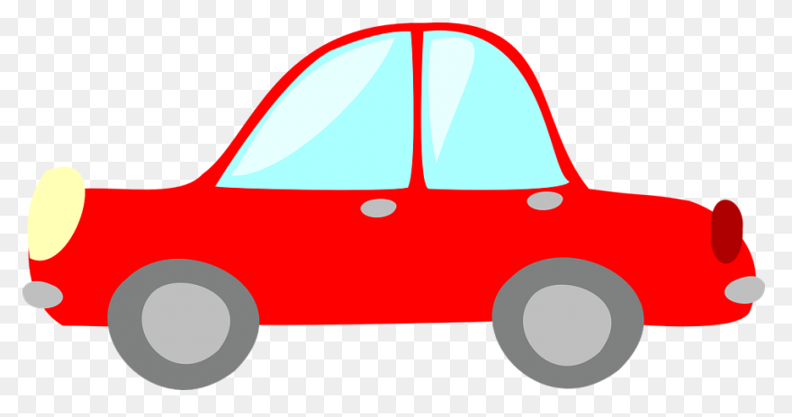 2Cv Red Car Clipart Large Size | Re