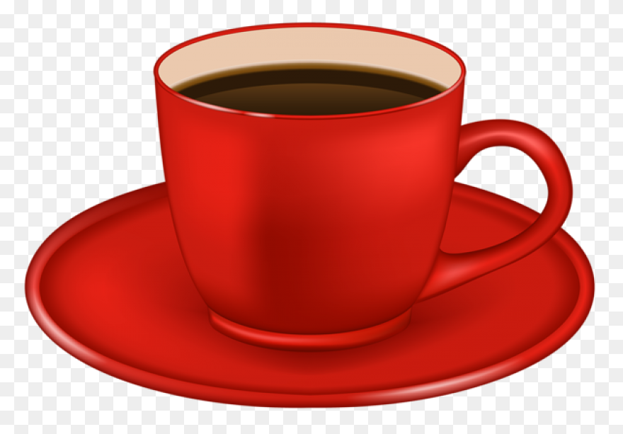 Red Coffee Cup Png Clipart - Red Cup