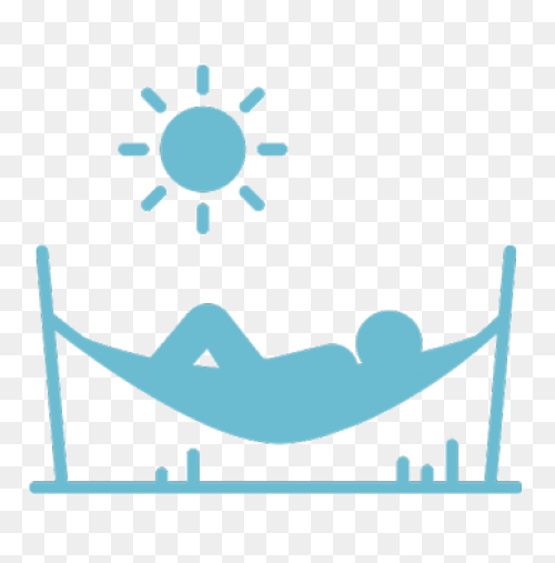 Businessman, Hammock, Relax, Relaxi