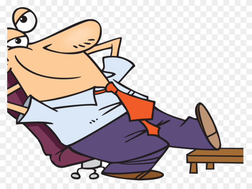 Businessman, Hammock, Relax, Relaxi
