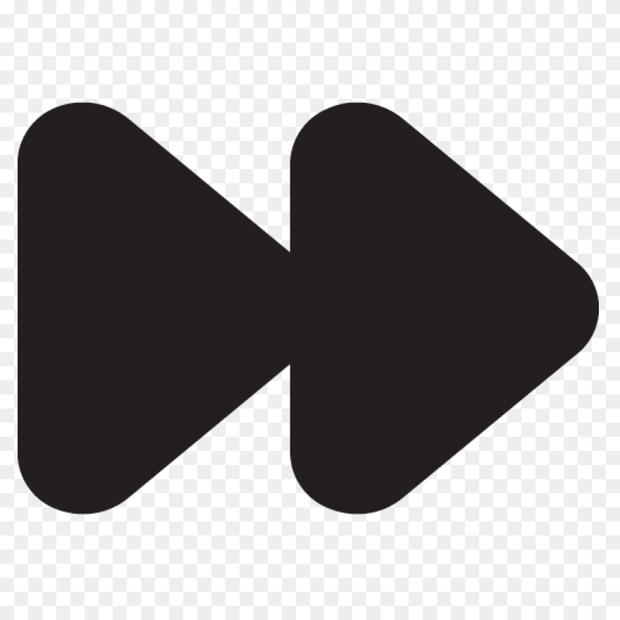 Rewind Right Icon Vector - Rewind