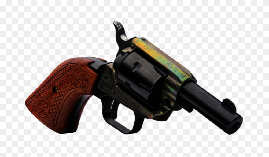 Nickel Revolver Clipart Large Size - Revolver