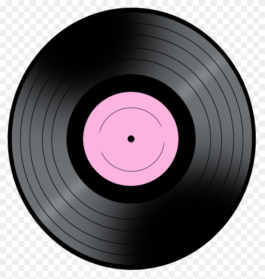 Rock And Roll Record Clipart - Record