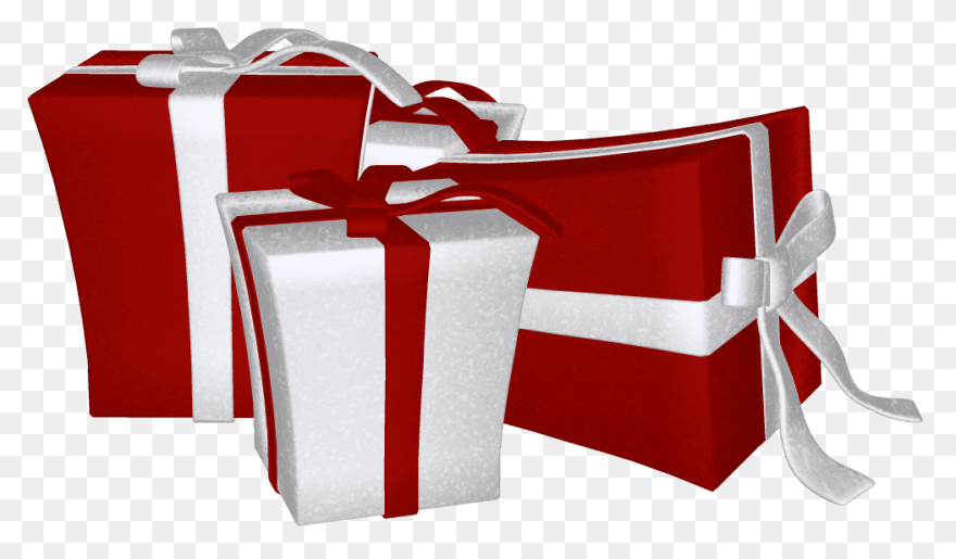 Gift Bow Box Flat Christmas #ad , #