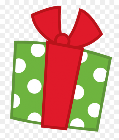 Gift Bow Box Flat Christmas #ad , #