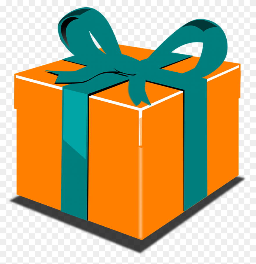 Gift Bow Box Flat Christmas #ad , #