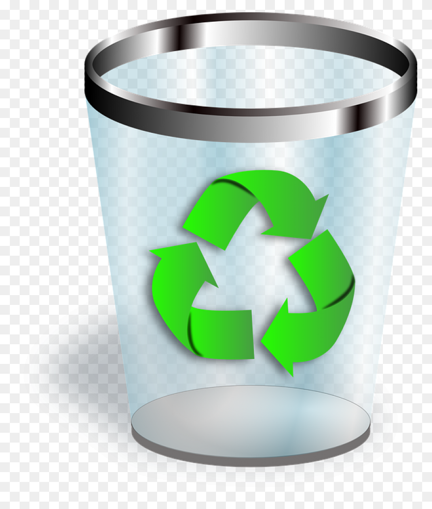 Download Yellow Clipart Recycle Bin