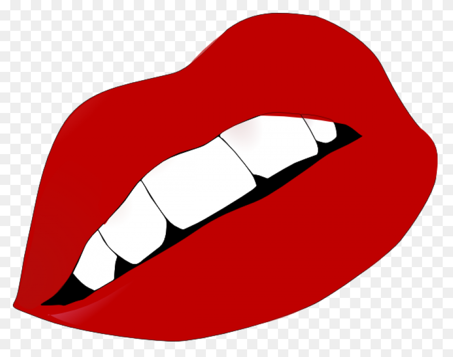 Red Lips Clipart At .com - Red Lips