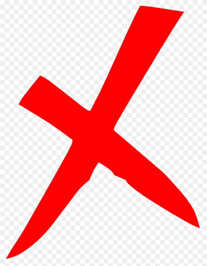 Red X Mark 4 Icon - Free Red X Mark