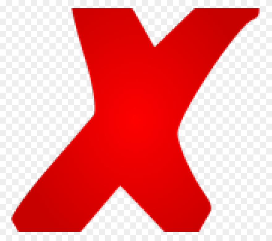 Red X Mark 4 Icon - Free Red X Mark