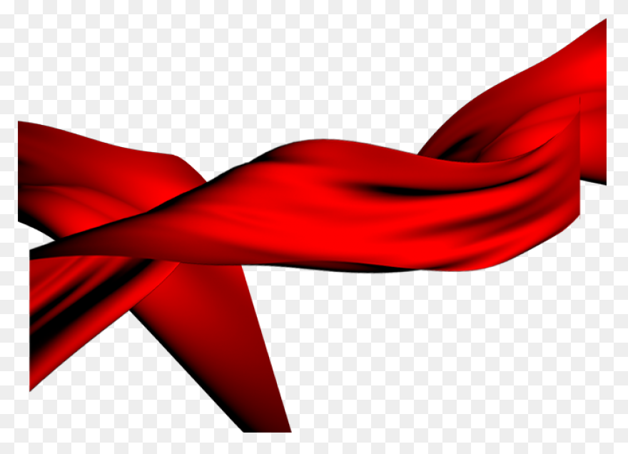 Red Ribbon Png Pic - Red Ribbon Cli