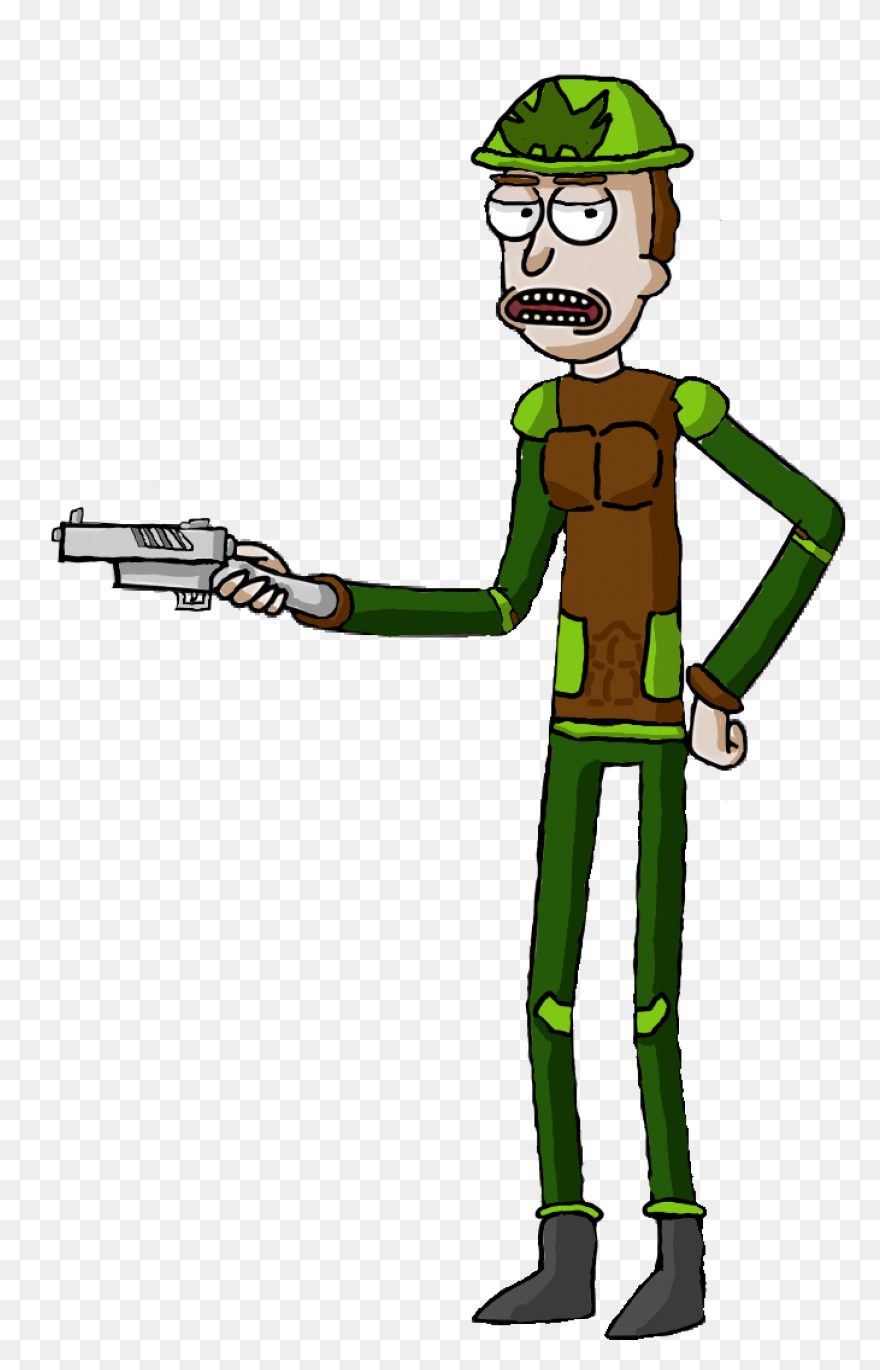 Rick & Morty Dab Portal Clipart