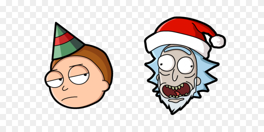 Facebook Stickers - Rick And Morty 