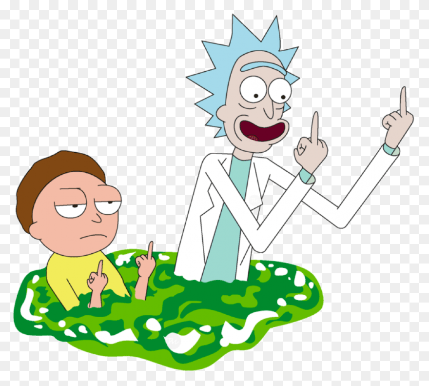 Facebook Stickers - Rick And Morty 