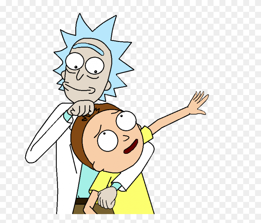 Facebook Stickers - Rick And Morty 