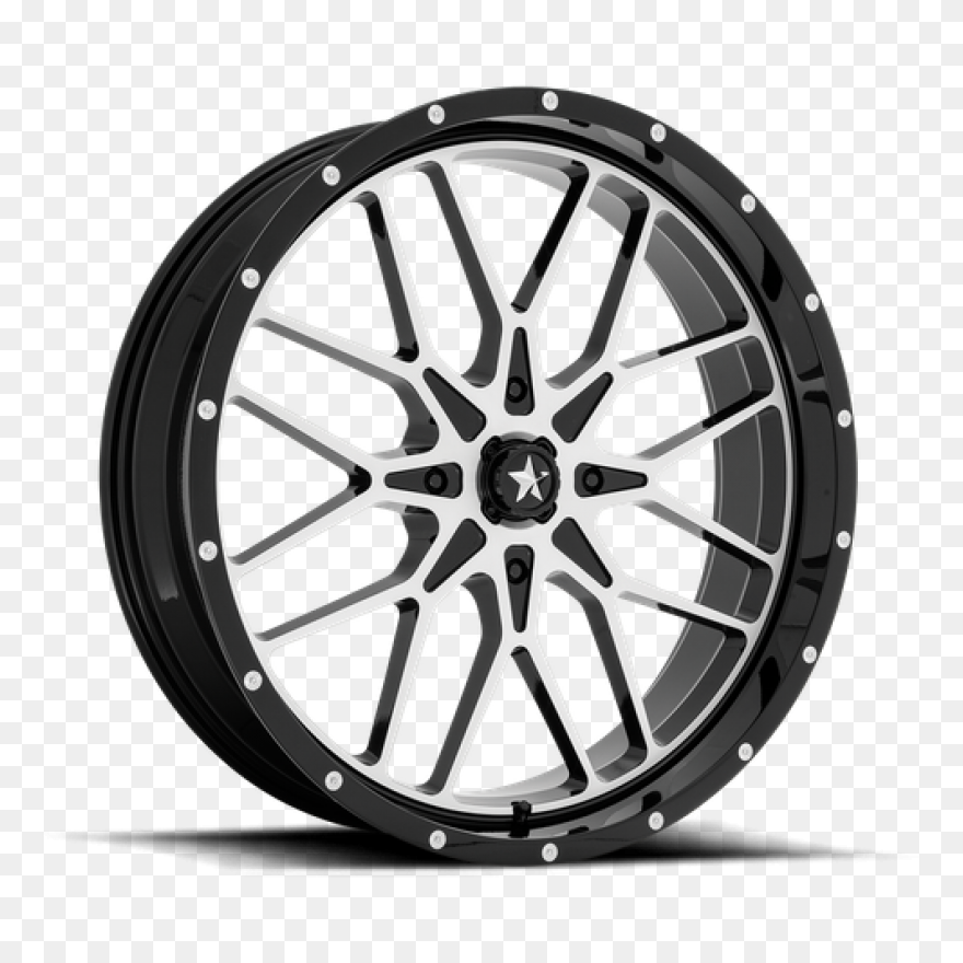 Black Spokes Chrome Nipples Motorcy