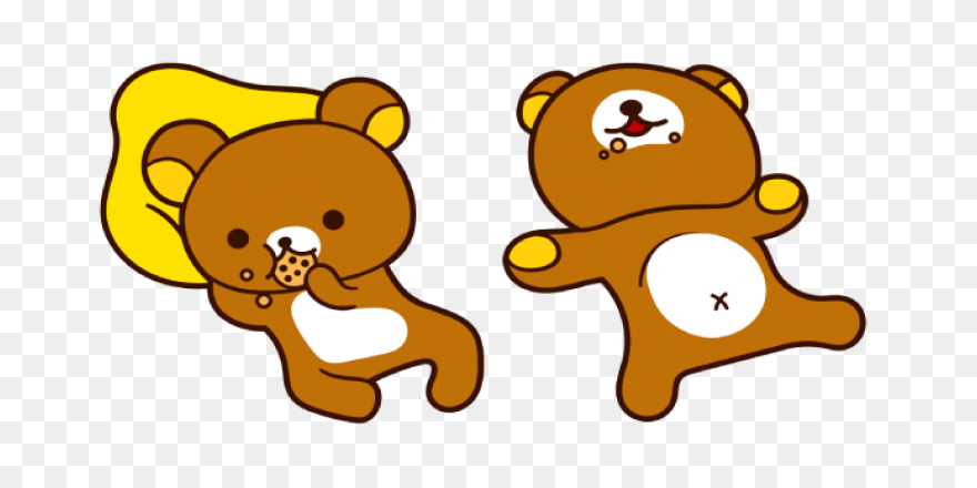 Rilakkuma Eating Cookie Cursor – - Rilakkuma