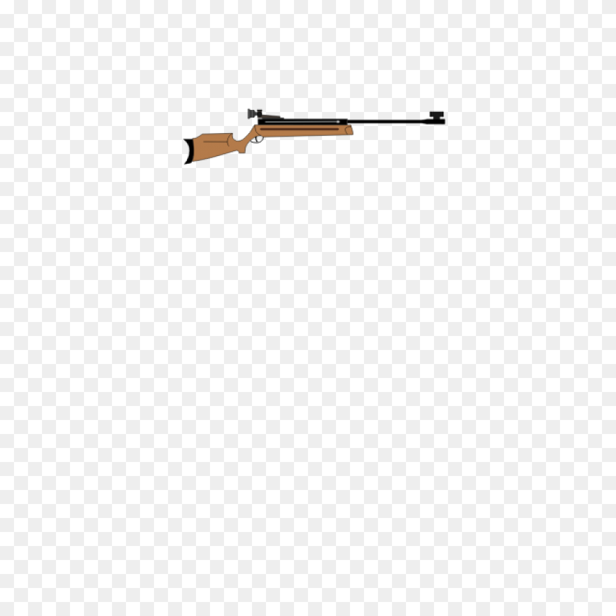 Free Rifle Clipart Black And White,