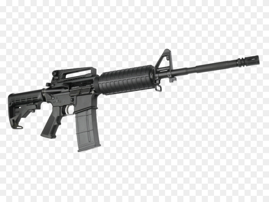 Free Rifle Clipart Black And White,