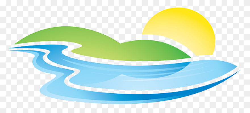 Stream Clipart Wide River - Png Dow
