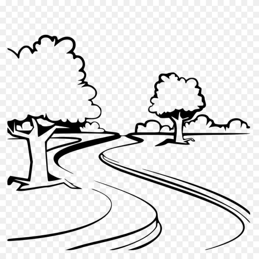 Stream Clipart Wide River - Png Dow