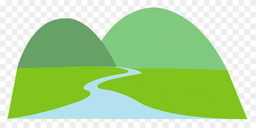 Stream Clipart Wide River - Png Dow