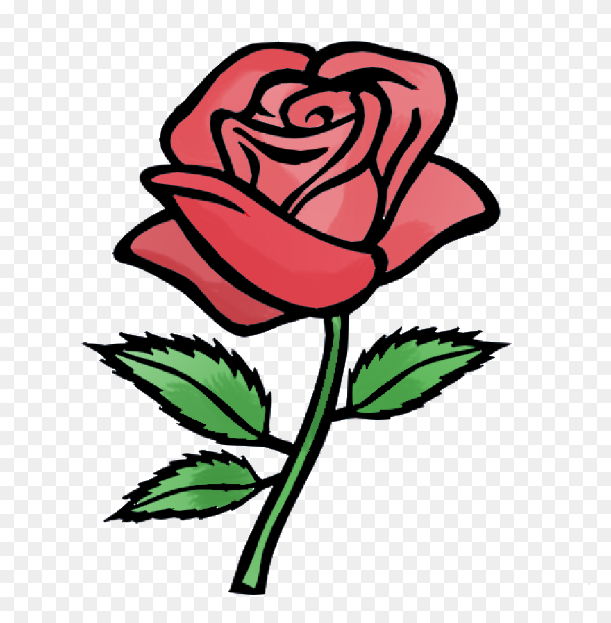 35  Simple Rose Sketch Pictures –