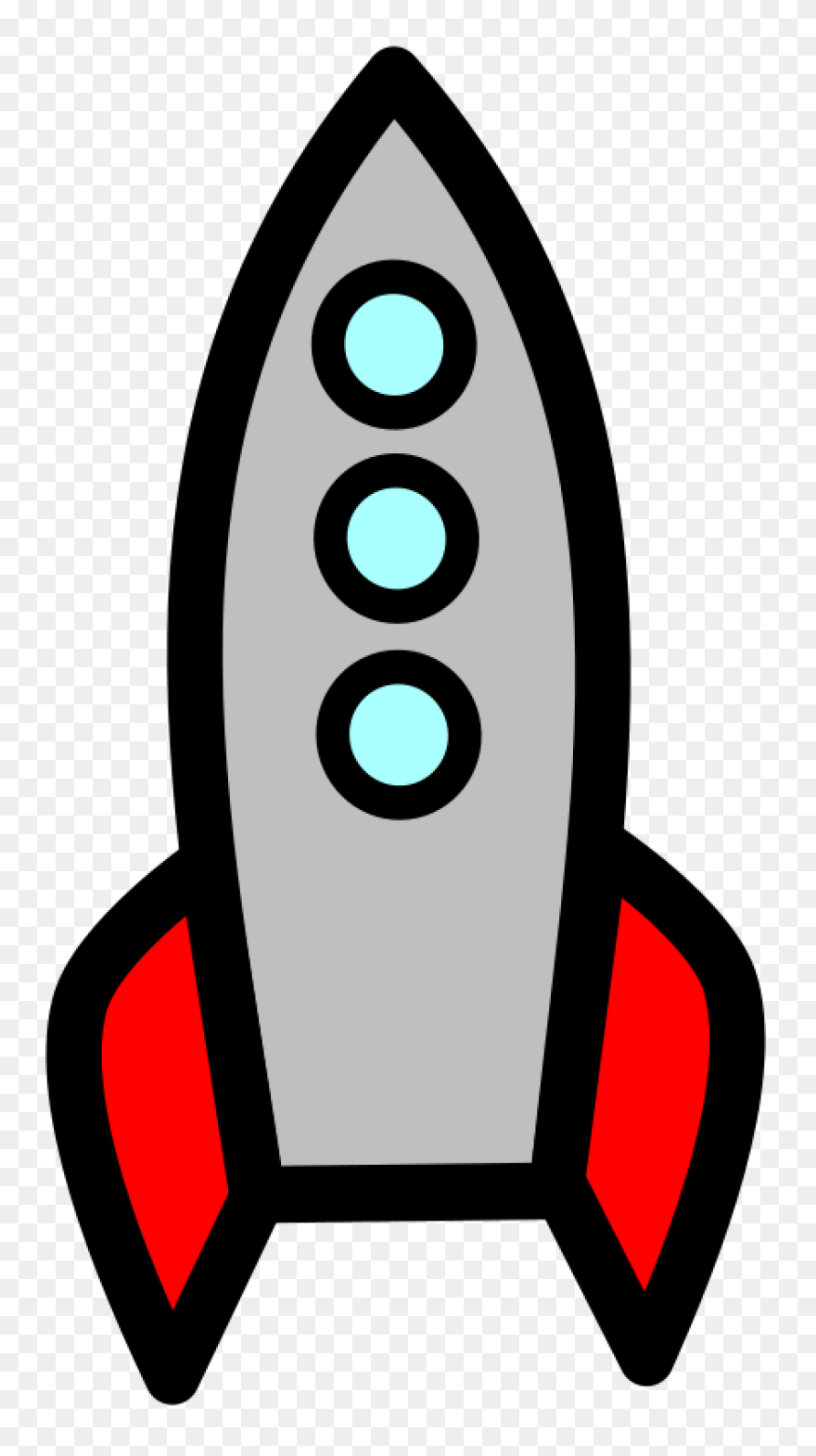7  Rocket Ship Clip Art - Preview :