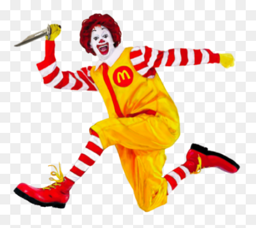 Download Killer Clown Psd55344 Ronald - Ronald Mcdonald