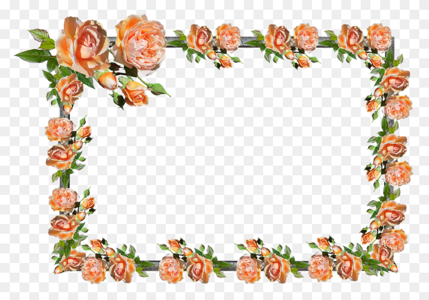 Free Rose Border Design, Download F